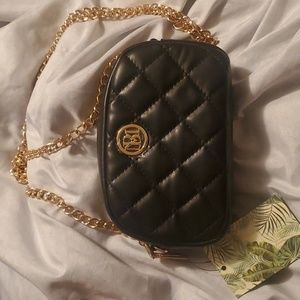 NWT, vegan leather, small crossbody bag